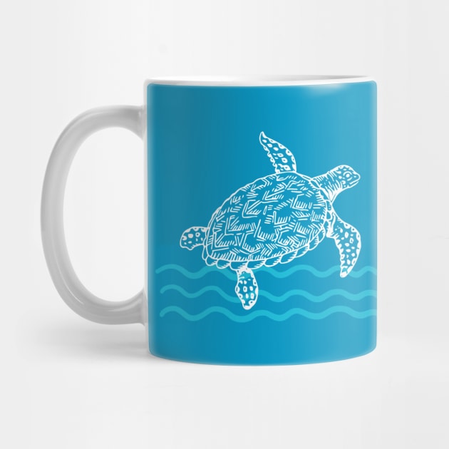 Sea Turtle Beach Lovers Gift by Pine Hill Goods